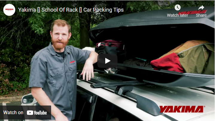 Here's some more tips from Roof Box makers, Yakima