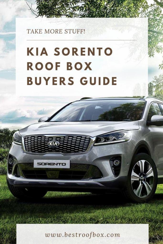 Kia Sorento Cargo Roof Box Buyer's Guide 2023 Best Roof Box