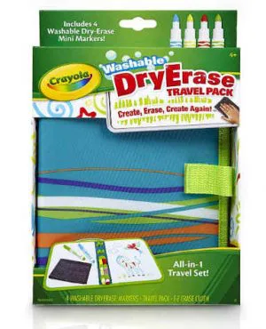Crayola Washable Dry-Erase Travel Pack