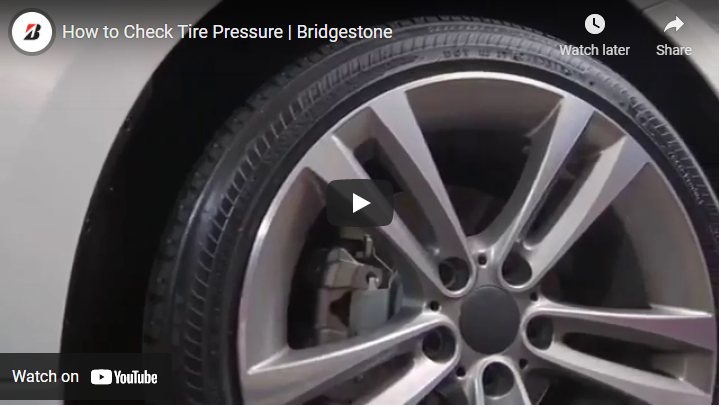 Pay Attention to the Pressure in Your Tires