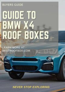BMW X4 Roof Box Buyers Guide Pin