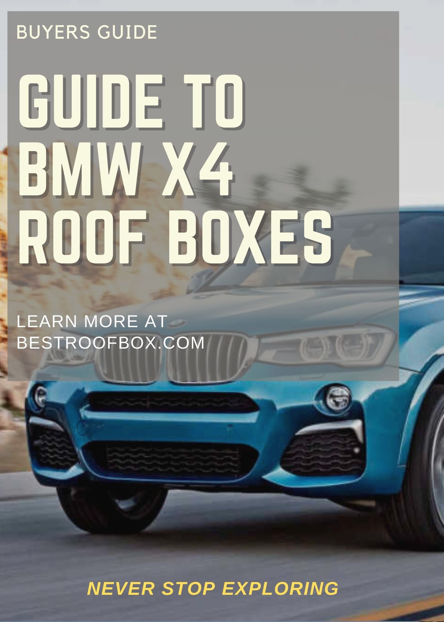 BMW X4 Roof Box Buyer's Guide 2022 Best Roof Box